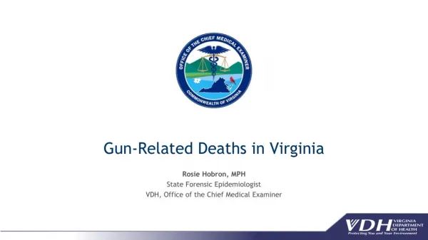 Gun-Related Deaths in Virginia