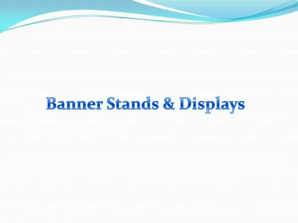 Banner Stands & Displays