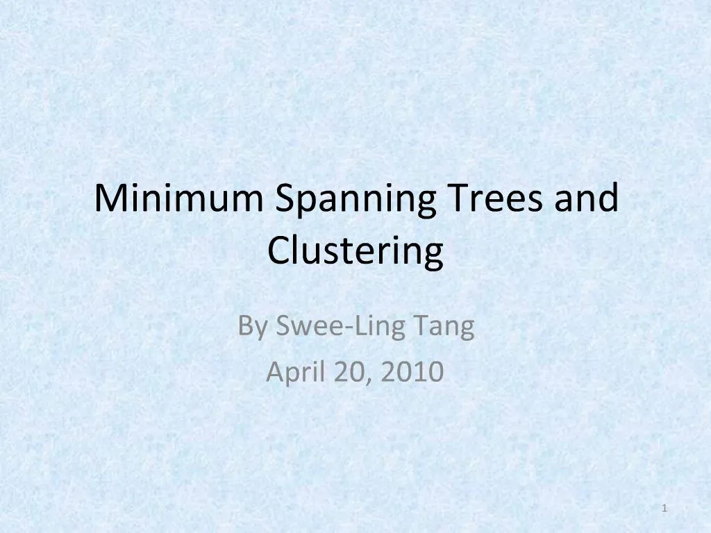 PPT - Minimum Spanning Trees PowerPoint Presentation, free