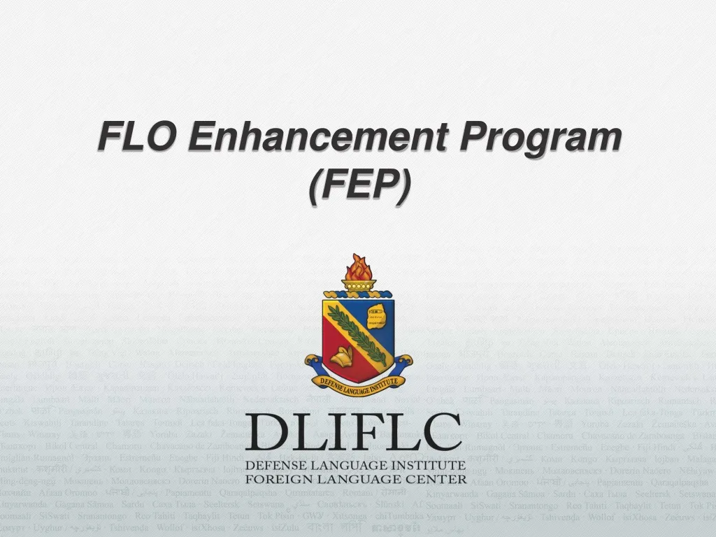 flo enhancement program fep