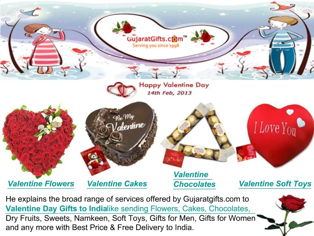 Send Valentine Gifts Conveniently to Anywhere in India with Giftalove.com!