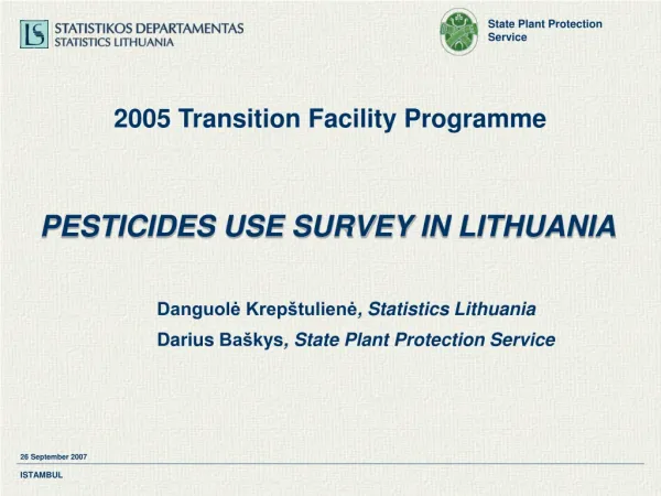 2005 Transition Facility Programme