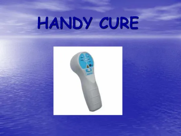 HANDY CURE