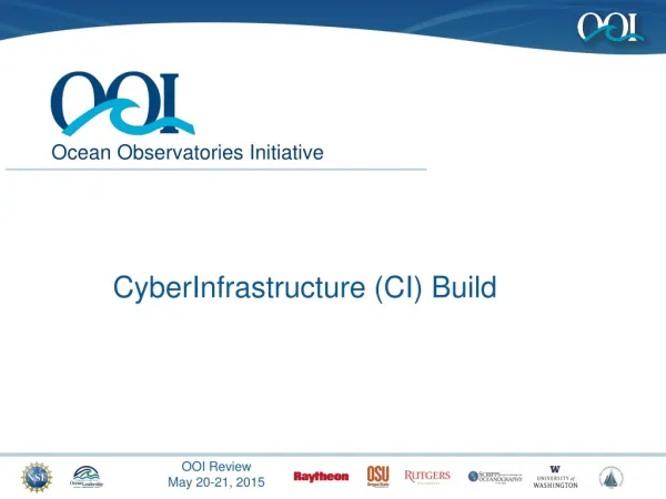 CyberInfrastructure (CI) Build