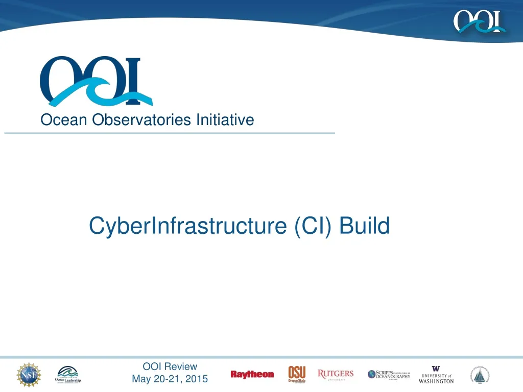 cyberinfrastructure ci build
