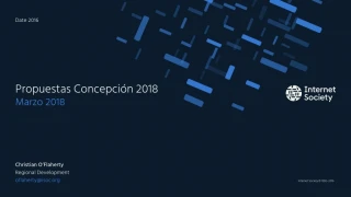 Propuestas Concepción 2018 - slide 1