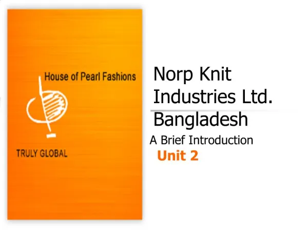 Norp Knit Industries Ltd. Bangladesh