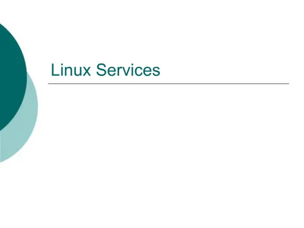 Linux Services