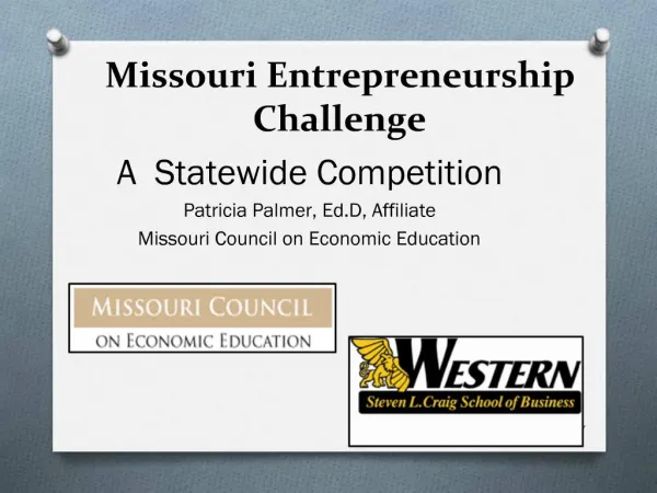 Missouri Entrepreneurship Challenge