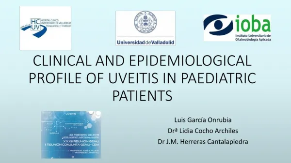 CLINICAL AND EPIDEMIOLOGICAL PROFILE OF UVEITIS IN PAEDIATRIC PATIENTS