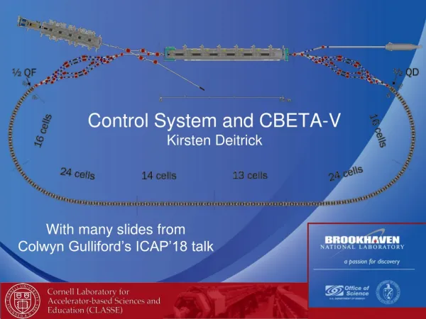 Control System and CBETA-V Kirsten Deitrick