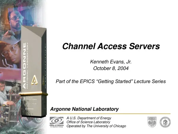 Channel Access Servers