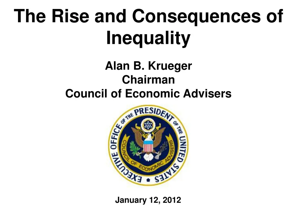the rise and consequences of inequality