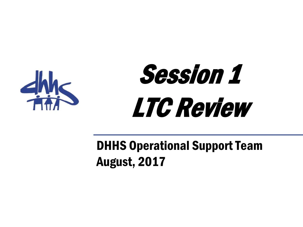 session 1 ltc review