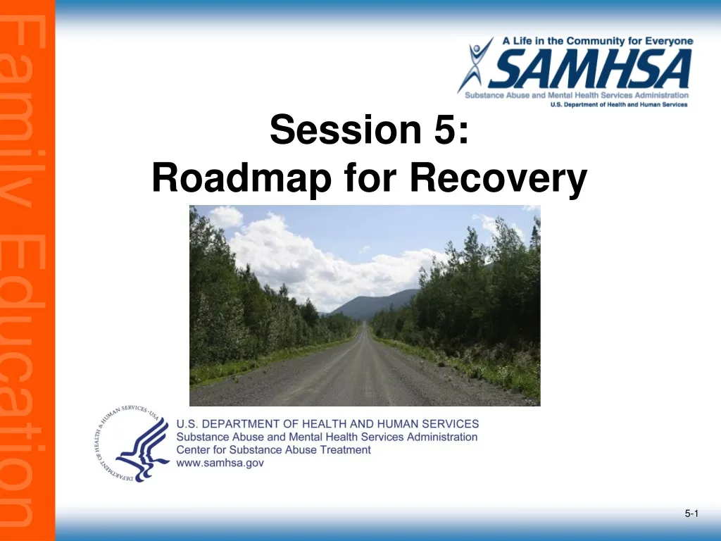 session 5 roadmap for recovery