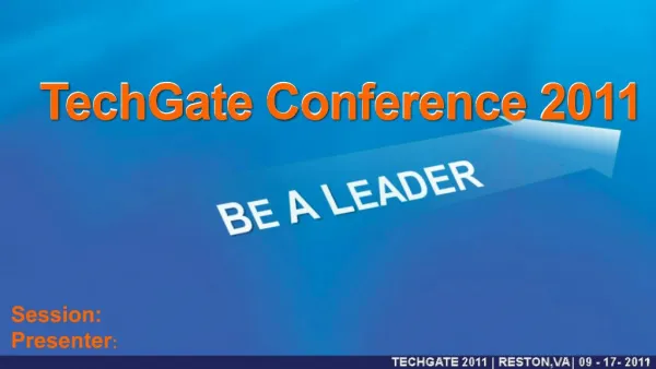 TechGate Conference 2011