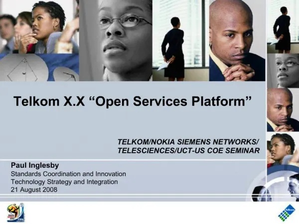 Telkom X.X Open Services Platform
