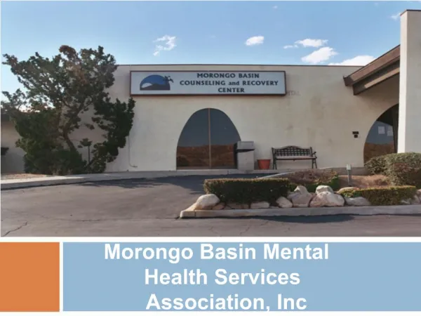 Morongo Basin Mental Health Services Association, Inc
