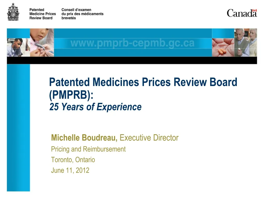 patented medicines prices review board pmprb 25 years of experience