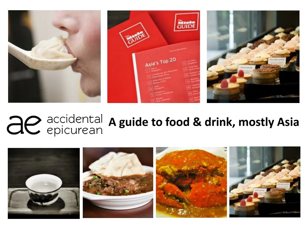 a guide to food drink mostly asia