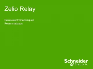 Zelio Relay - slide 1