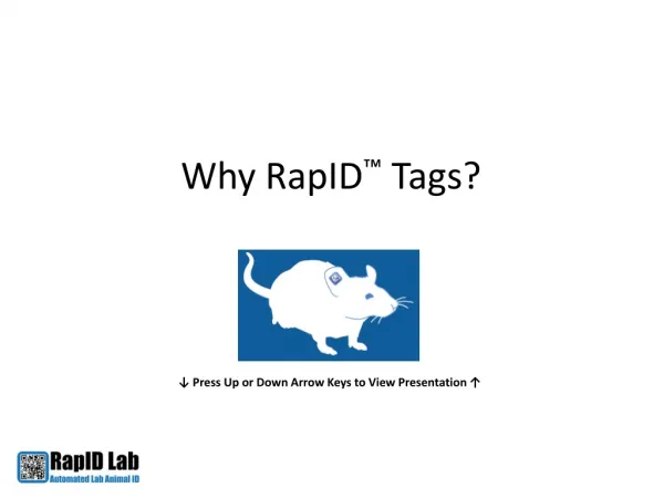 Why RapID Tags?