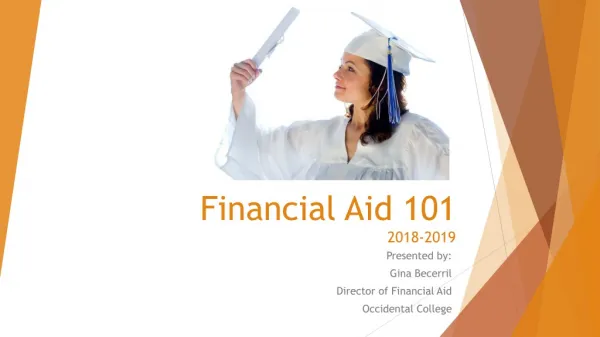 Financial Aid 101 2018-2019