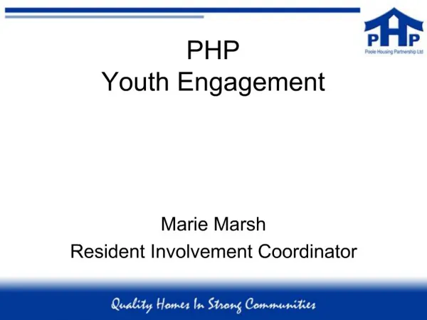 PHP Youth Engagement
