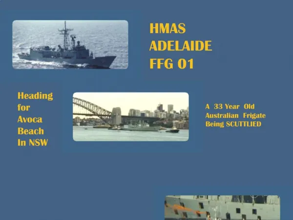 HMAS ADELAIDE FFG 01