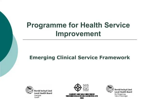 Programme for Health Service Improvement