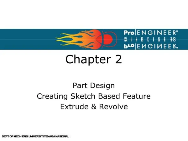 Part Design Creating Sketch Based Feature Extrude Revolve