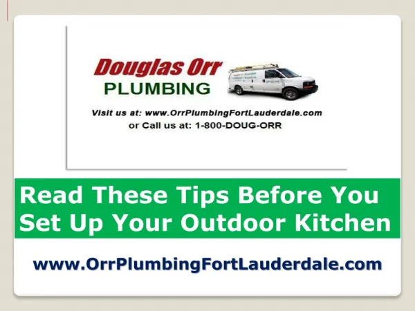 Licensed Plumber Fort Lauderdale Tips on Kitchen Remodeling