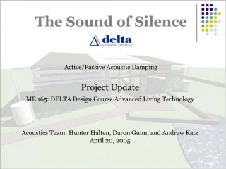 The Sound of Silence - slide 1