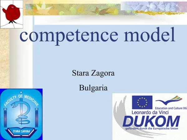 Competence model