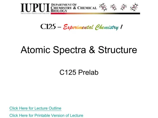 Atomic Spectra Structure