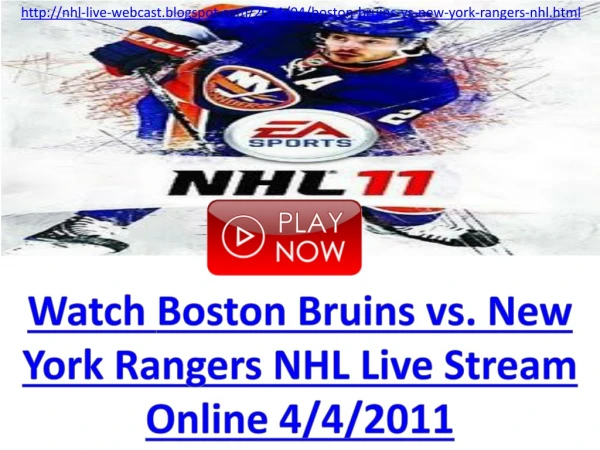TV TV TV TV Boston Bruins vs New York Rangers Live Online So