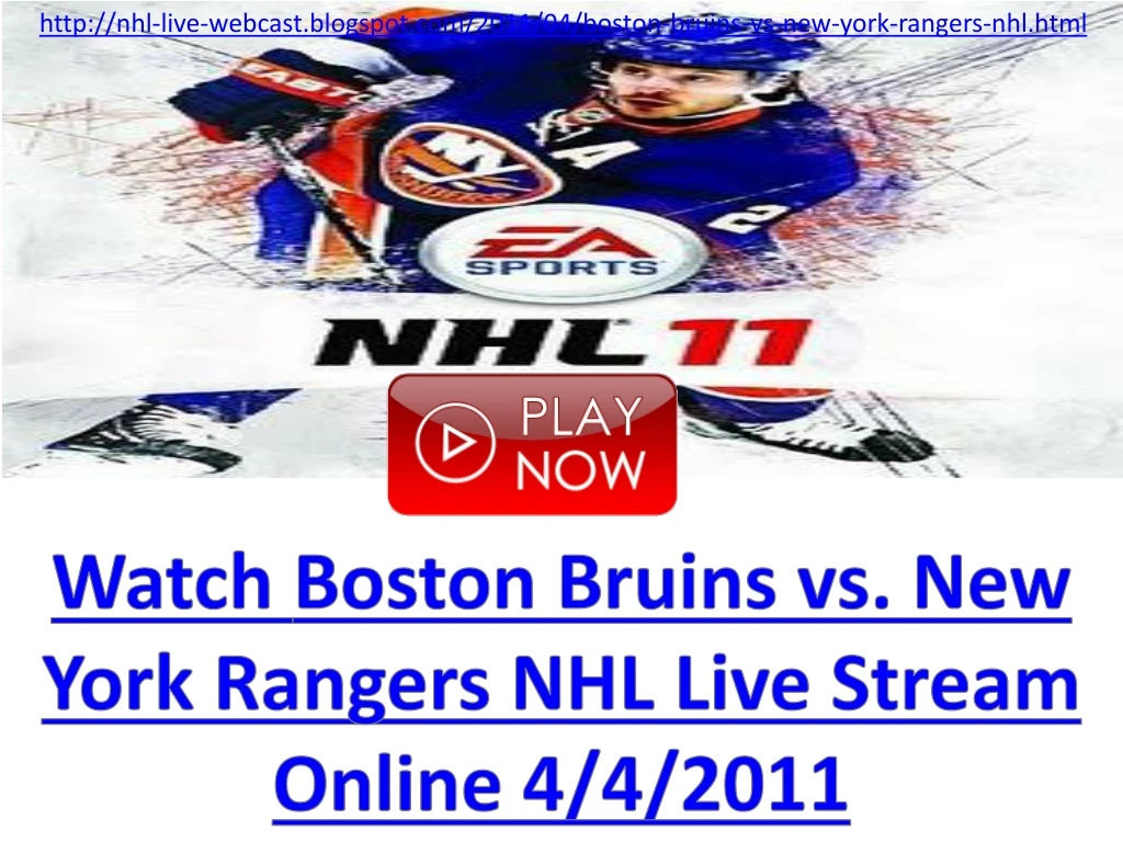 http nhl live webcast blogspot com 2011 04 boston