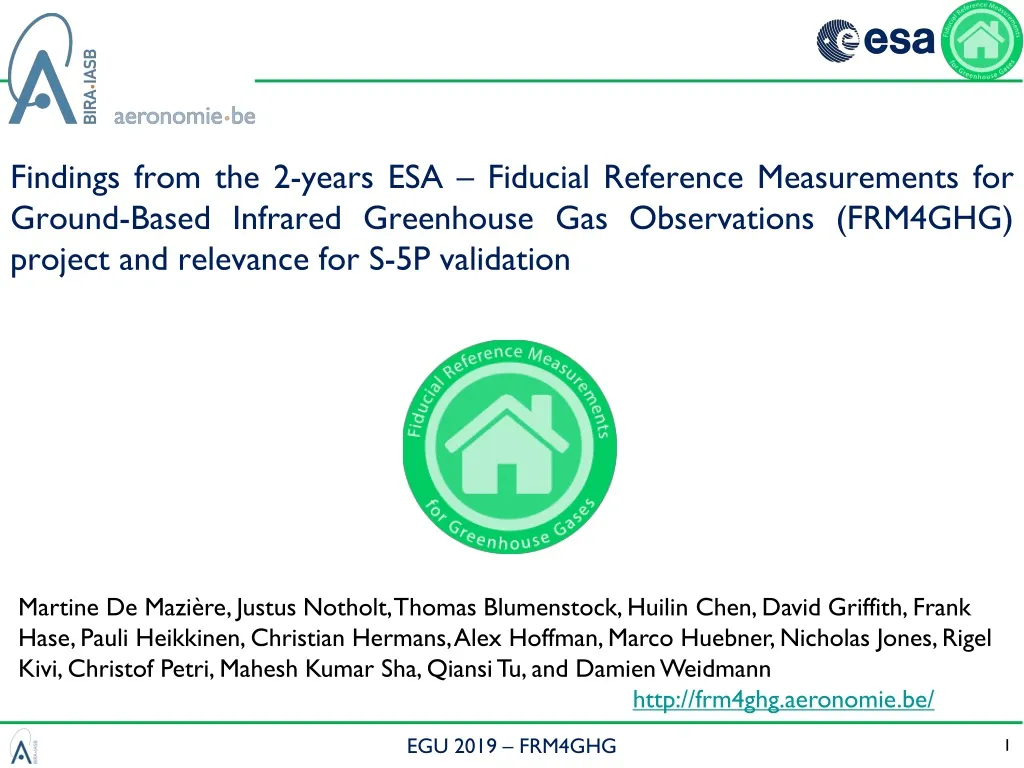 findings from the 2 years esa fiducial reference