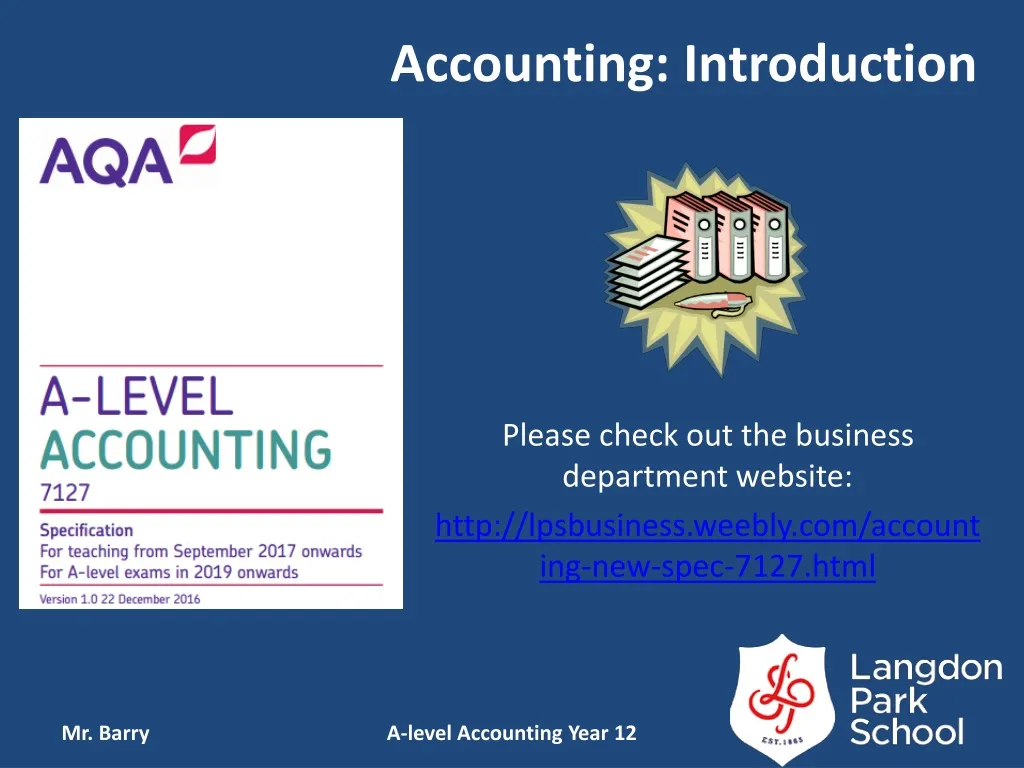accounting introduction