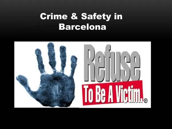 Crime & Safety in Barcelona