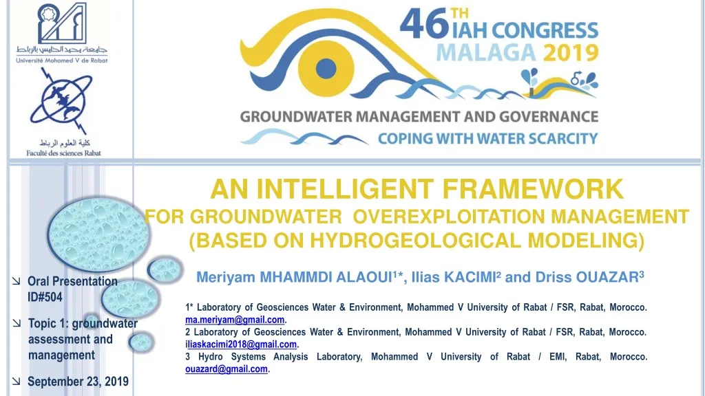 an intelligent framework for groundwater