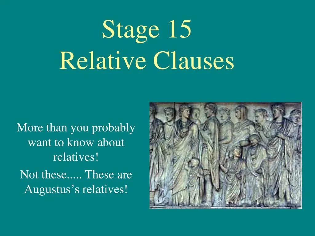 s t age 15 relative clauses