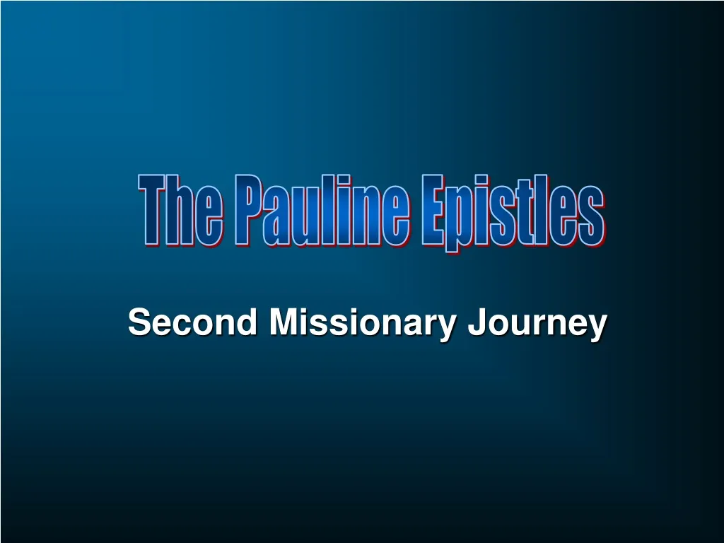 second missionary journey