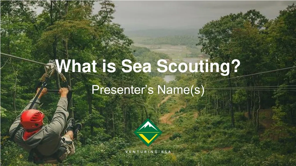 what is sea scouting