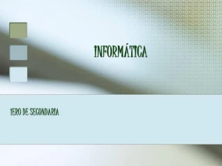 1ERO DE SECUNDARIA - slide 1