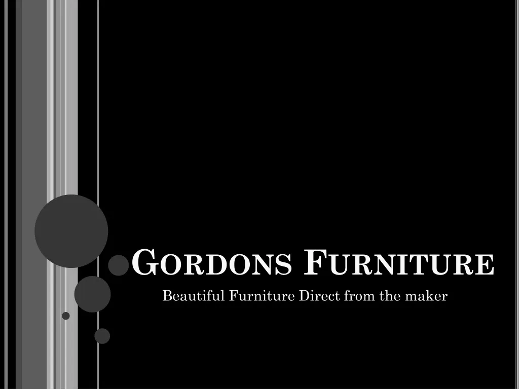 gordons furniture