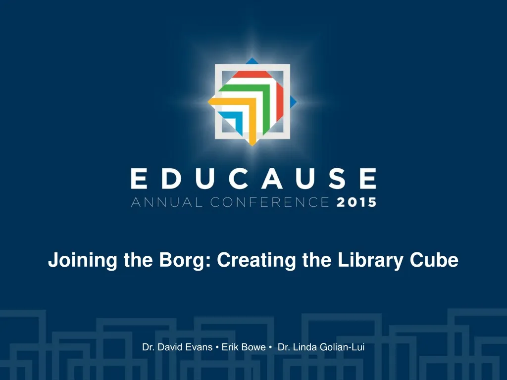 joining the borg creating the library cube