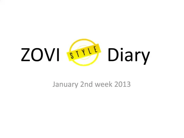 Zovi-fashion dairy-Jan 2nd week
