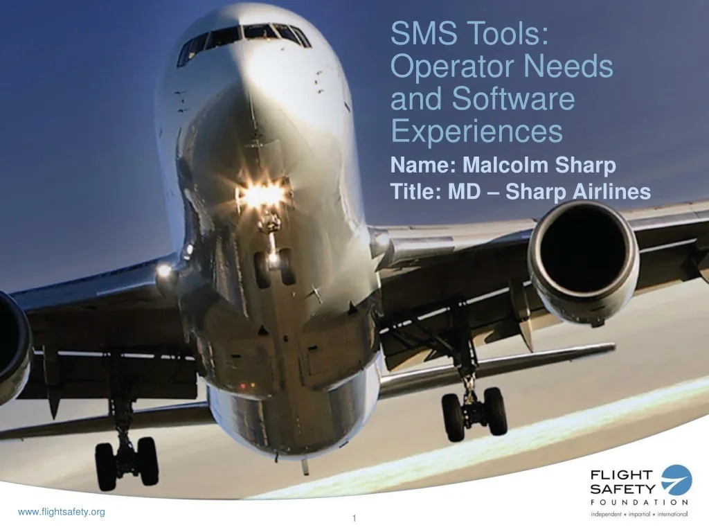 sms tools operator needs and software experiences