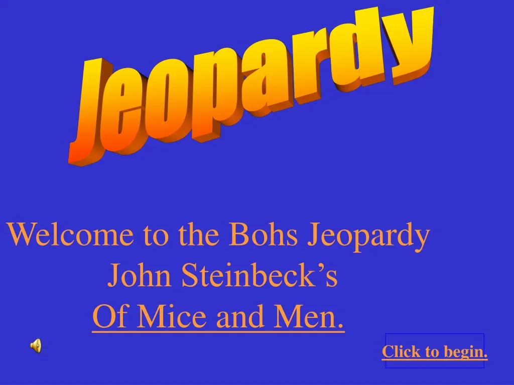 jeopardy